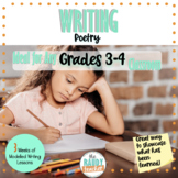 Modelled Writing | Poetry | Gr 3 & 4 | Ontario Curriculum