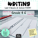Modelled Writing Unit: Last 3 Weeks of School