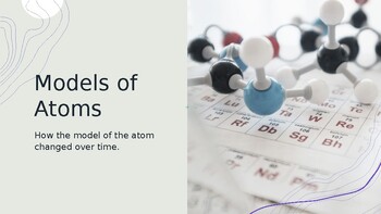 Preview of Models of the Atom PowerPoint