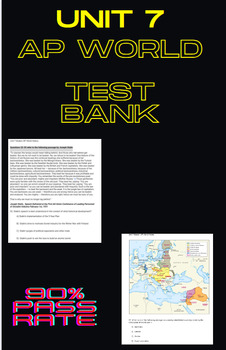 Preview of Modern AP World History: Unit 7 Global Conflict Test Bank