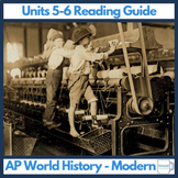 Modern AP World History - Units 5 & 6 Reading Guide (for AMSCO)