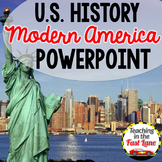 Modern America PowerPoint - US History - 21st Century Unit