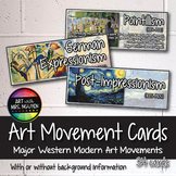 Modern Art Movement Cards (Art Posters)