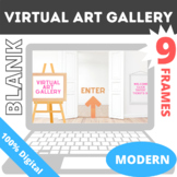 Modern BLANK Virtual Art Gallery