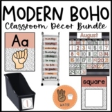Modern BOHO Decor Classroom Decor | Dalmatian | Neutral  D
