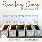 Modern BOHO RAINBOW Reading Groups - Posters and Labels Ne