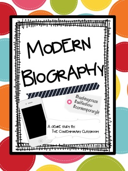 Preview of Modern Biography - A Biography Genre Study