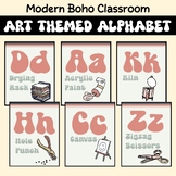 Modern Boho Art Themed Posters | Neutral Classroom Decor | Print