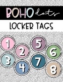 Modern Boho Dots Numbers