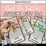 Modern Boho Meet the Teacher Gift Tags | Pre-K-6 | Open Ho