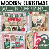 Modern Christmas Bulletin Boards Classroom Decor Bundle