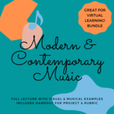 Modern & Contemporary Music - Lecture & Project - Bundle