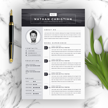 Preview of Modern & Creative Resume/CV Template