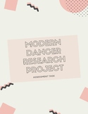 Modern Dance - Research Project