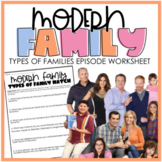 Modern Family Episode Worksheet -Family Types