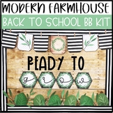 Modern Farmhouse Back To School Bulletin Board or Door Kit