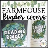 Modern Farmhouse Binder Covers