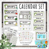 Modern Farmhouse Calendar Set -Classroom Decor