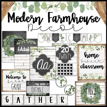 modern farmhouse theme