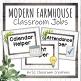 Modern Farmhouse Classroom Jobs - Classroom Decor