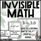 Modern Farmhouse Invisible Math Posters - Math Classroom D