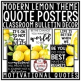 Modern Farmhouse Lemon Classroom Decor Theme, Back to Scho