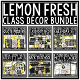 Modern Farmhouse Lemon Classroom Decor Theme: Newsletter T
