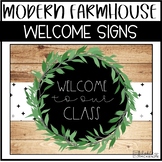 Modern Farmhouse Welcome Sign Freebie