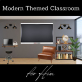Modern / Industrial Digital Google Classroom For HIM! 