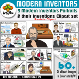 Modern Inventors and their inventions x 60 realistic clipa