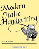 Modern Italic Handwriting -- First Grade