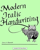 Modern Italic Handwriting -- Second Grade