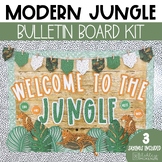 Modern Jungle Back To School Bulletin Board Kit
