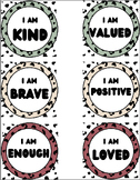 Modern Jungle Self Affirmations, PDF Printable, FREE, Easy