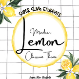 Modern Lemon Classroom Theme