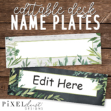 Modern Magnolia Classic Farmhouse Desk Name Plates