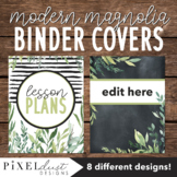 Magnolia Farmhouse Editable Binder Covers and Spines, Teac