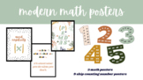 Modern Math Posters | Middle School Math Posters | Boho Cl
