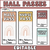 Modern Neutrals Hall Passes