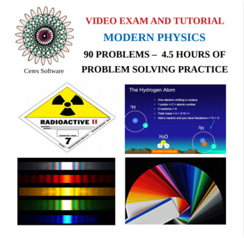 Preview of Modern Physics - AP Physics 2 - Problem Solving Video Exam and Tutorial