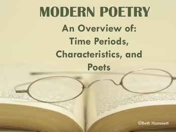 Preview of Modern Poetry: Beginning of Time through 19th Century
