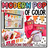 Pastel Rainbow Classroom Decor Bundle by Tiffany Gannon