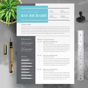 Preview of Modern Resume Template for Word
