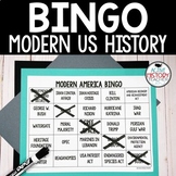 Modern US History Bingo Review Game EOC Review