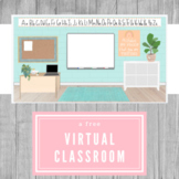 Modern Virtual Classroom | Bitmoji | Google Slides | Distance Learning
