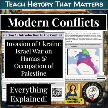 Preview of Modern Conflict- Everything Explained for You! Ukraine Russia & Israel Palestine