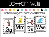 Modern Whimsy Classroom Decor | Letter Wall