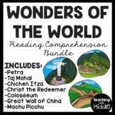 Modern Wonders of the World Reading Comprehension Bundle G