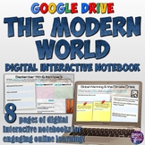 Modern World Google Drive Digital Interactive Notebook