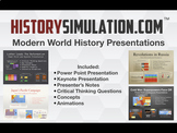 Modern World History Presentations Bundle